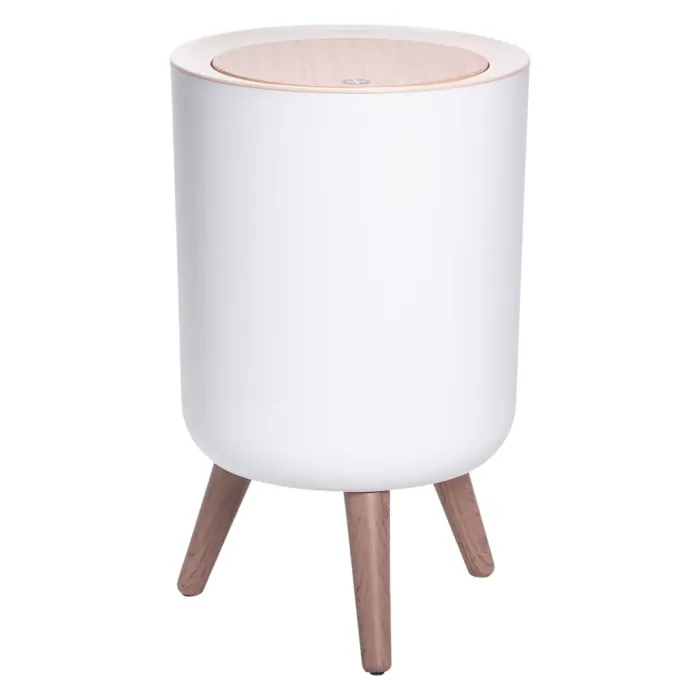 Відро для сміття з клік-кришкою на ніжках 8 літрів відро для сміття на кухню, в спальню і для офісу HP-45-13 (HP-45-13) - зображення 6