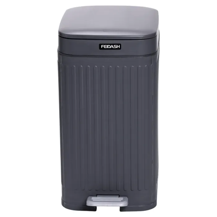 Відро для сміття з педаллю 5л відро для сміття з кришкою і педаллю Сірий HP-45-11G (HP-45-11G) - изображение 3