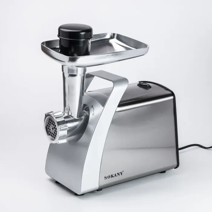 М'ясорубка для фаршу Sokany електром'ясорубка для дому потужна 2400 Вт (SK-06001) - зображення 2