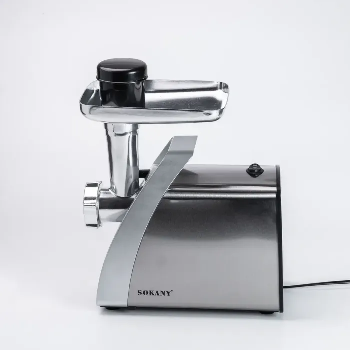 М'ясорубка для фаршу Sokany електром'ясорубка для дому потужна 2400 Вт (SK-06001) - зображення 3