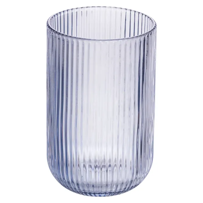 Набір склянок 6 шт скляні склянки 400 мл Блакитний HP7113BL (HP7113BL) - изображение 2