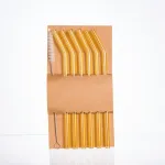 Набір 4 скляних трубочок з йоржиком для чищення HP-34-33Y (HP-34-33Y)