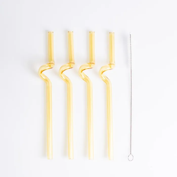 Набір 4 скляних трубочок із йоржиком для чищення HP-34-34Y (HP-34-34Y) - зображення 1