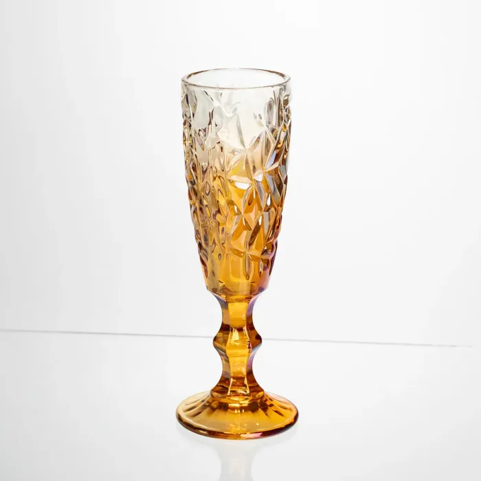 Набір келихів для шампанського 6 штук 160 мл на ніжці Yiwu HP-19-188 (HP-19-188) - зображення 2