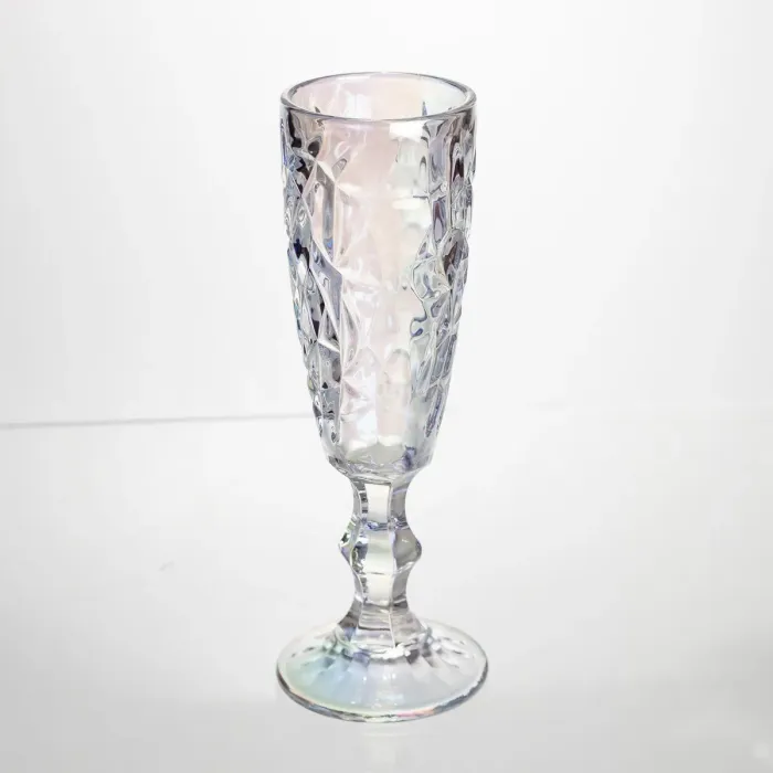 Набір келихів для шампанського 6 штук 160 мл подарункові келихи для шампанського на ніжці фужери для ігристих вин HP-19-172 (HP-19-172) - изображение 2