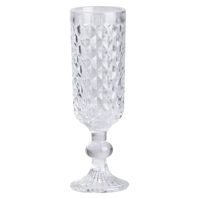 Набір келихів для шампанського 6 штук 160 мл скляні HP-19-103 (HP-19-103) - изображение 2