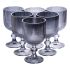 Набір келихів для вина 6 (шт) по келихи під вино 300 (мл) на ніжці келихи винні Сірий HP-19-7115G (HP-19-7115G)