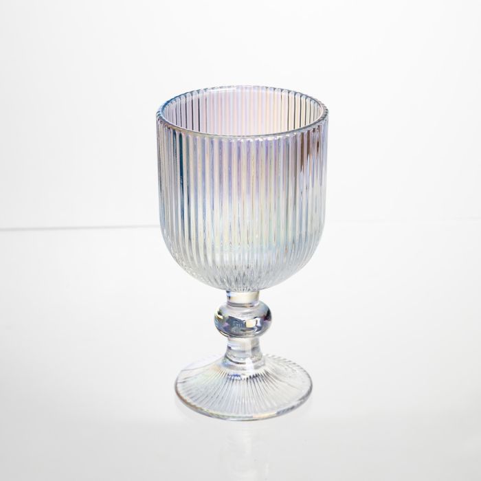 Набір келихів для вина 6 штук 220 мл на ніжці скляні Прозорий Yiwu HP-19-205 (HP-19-205) - изображение 2