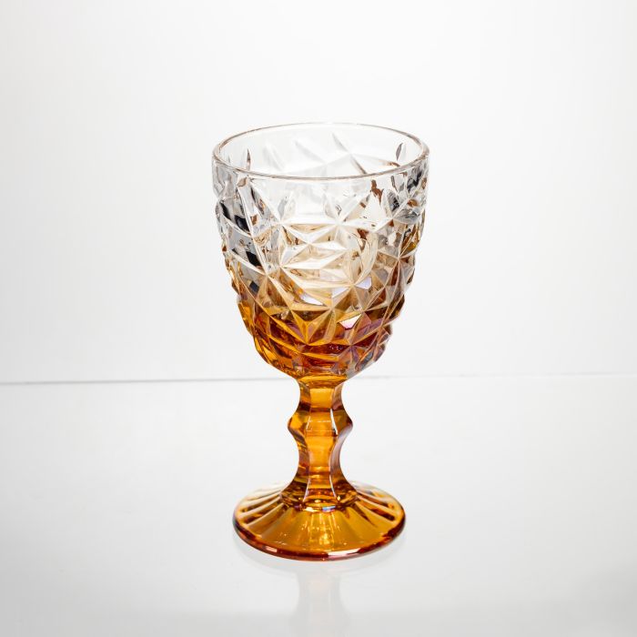 Набір келихів для вина 6 штук 340 мл на ніжці скляні Yiwu HP-19-189 (HP-19-189) - изображение 2