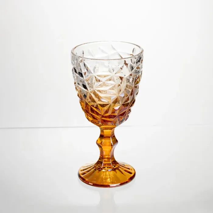 Набір келихів для вина 6 штук 340 мл на ніжці скляні Yiwu HP-19-189 (HP-19-189) - зображення 2