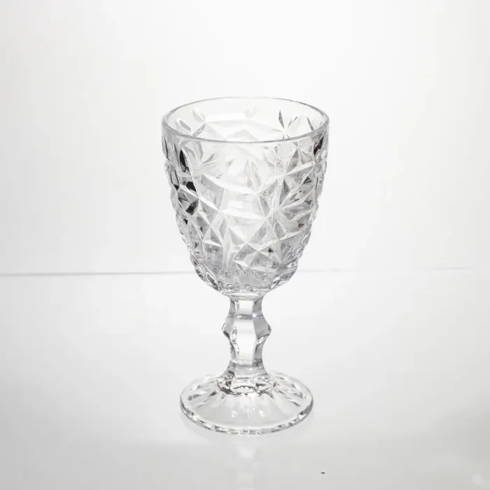 Набір келихів для вина 6 штук 340 мл винні келихи на ніжці скляні фужери для вина подарункові HP-19-165 (HP-19-165) - зображення 2