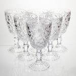 Набір келихів для вина 6 штук 340 мл винні келихи на ніжці скляні фужери для вина подарункові HP-19-165 (HP-19-165)