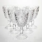 Набір келихів для вина 6 штук 340 мл винні келихи на ніжці скляні фужери для вина подарункові HP-19-165 (HP-19-165)