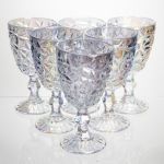 Набір келихів для вина 6 штук 340 мл винні келихи на ніжці скляні фужери для вина подарункові HP-19-173 (HP-19-173)