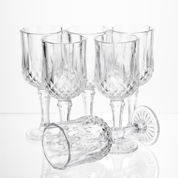 Набір келихів для вина Vintage Crystal 6 штук по 150 мл Yiwu HP-34-73 (HP-34-73) - изображение 3