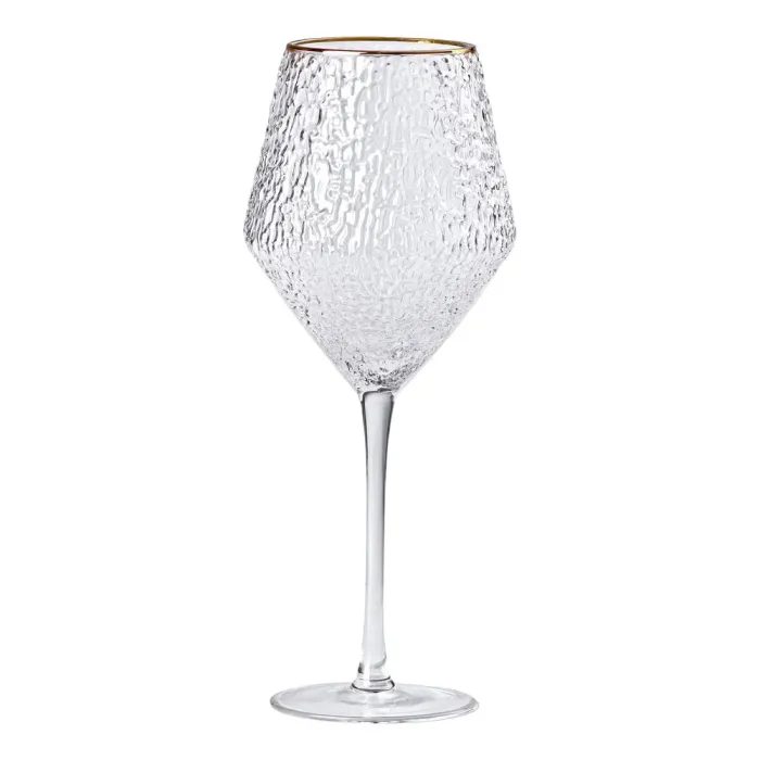 Набор бокалов, 600 мл с тонкой ножкой, комплект из 6, для вина, сока и воды, фужеры для алкоголя (HP-16-1) - изображение 2