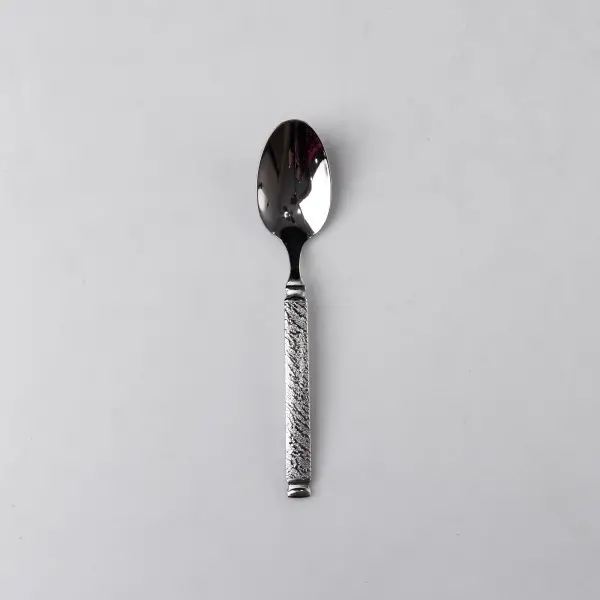 Набір чайних ложок 6 штук із нержавіючої сталі 14.5 см ложки чайні посуд нержавійка десерт кава HP-16978-12 (HP-16978-12) - изображение 3