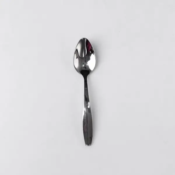 Набір чайних ложок 6 штук із нержавіючої сталі 14.5 см сріблястий ложки чайні посуд нержавійка десерт кава HP-16978-15 (HP-16978-15) - изображение 2