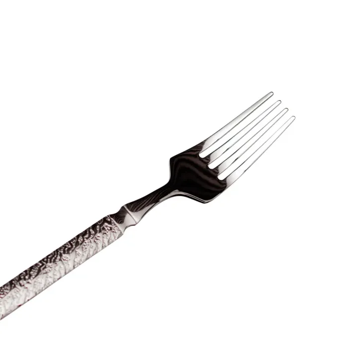 Набір десертних виделок 6 штук з нержавіючої сталі 15,5 (см) Срібло HP-8-36 (HP-8-36) - изображение 3