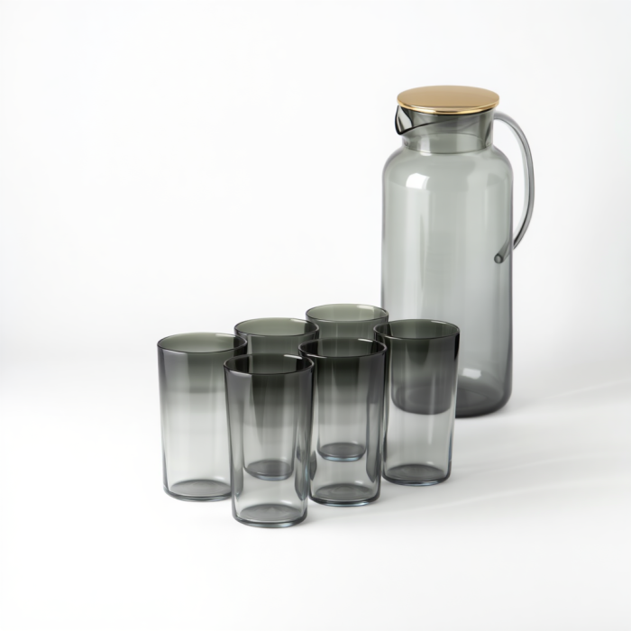 Глечик для напоїв в комплекті зі склянками 7 предметів HP-19-FX7 (HP-19-FX7) - изображение 1