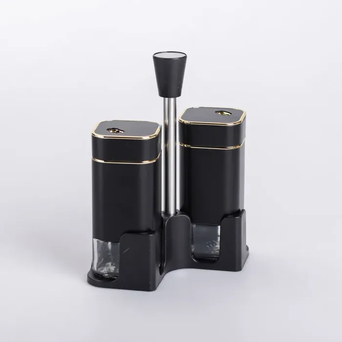 Набір для спецій на підставці 2 баночки для солі та перцю по 120 мл (HP-1305) - изображение 2