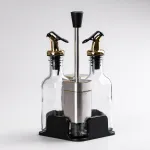 Набір для спецій на подставке 4 предмета бутылочки для масла и уксуса (HP531T1007J)