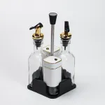 Набір для спецій на підставці 4 предмети пляшечки для олії та оцту (HP1313)