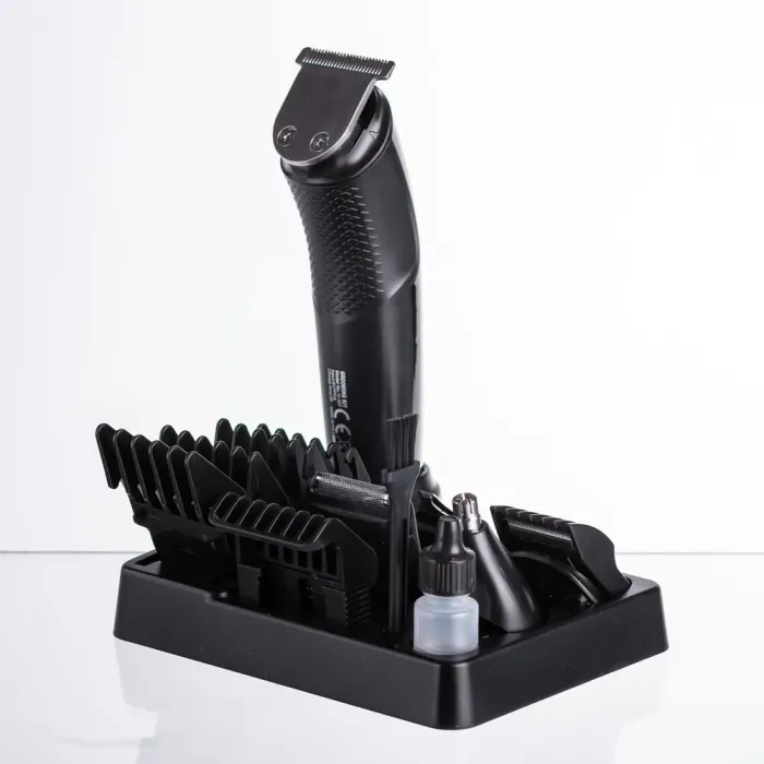 Набір для стрижки волосся 5 в 1 машинка, триммер та бритва Vgr V-107 (HP-V-107) - зображення 4