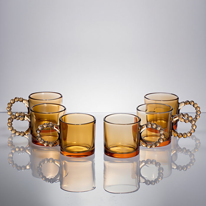 Набір для заварювання чаю зі скляним чайником та 6 чашок 64486-39 (64486-39) - зображення 3