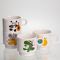 Набір порцелянових чашок для дітей на металевій підставці Animals 4 (шт) по 300 (мл) подарунковий набір чашок FM-8 (FM-8)