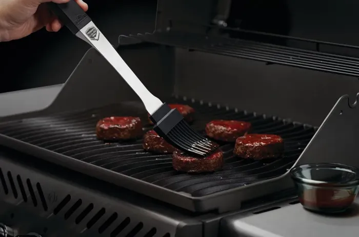 Набір із 3-х предметів із нержавіючої сталі Napoleon President's Edition (щипці, лопатка, пензлик) 70036 - изображение 4