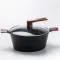 Набор кастрюль с крышками и сковорода с антипригарным черным покрытием (HP33531B)