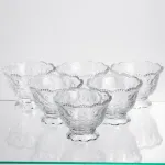 Набір креманок Crystal Daisy 6 штук по 200 мл Yiwu HP-34-74 (HP-34-74)