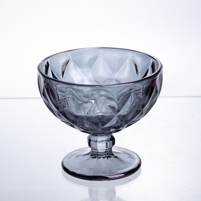 Набір креманок Fractal 6 штук по 300 мл HP-19-271 прозора креманка для десертів йогуртів морозива (HP-19-271) - зображення 2