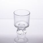 Набір креманок із товстого скла на ніжці 6  штук по 200 мл 64486-69 (64486-69)