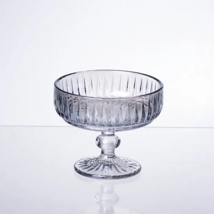 Набір креманок на ніжці 6 шт 300 (мл) Блакитний HP-19-70 (HP-19-70) - изображение 2