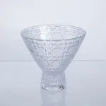 Набір креманок на ніжці 6 шт креманки скляні для десертів, морозива, желе набір 200 мл 64486-22 (64486-22)