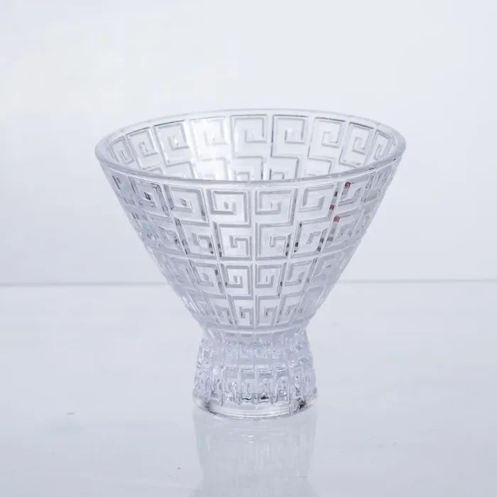 Набір креманок на ніжці 6 шт креманки скляні для десертів, морозива, желе набір 200 мл 64486-22 (64486-22) - зображення 2