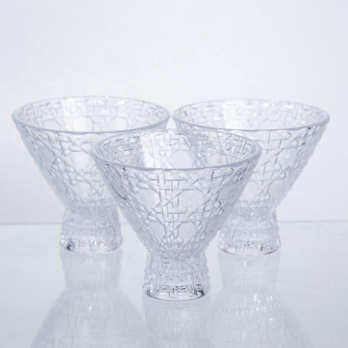 Набір креманок на ніжці 6 шт креманки скляні п 200 мл 64486-21 (64486-21) - изображение 3