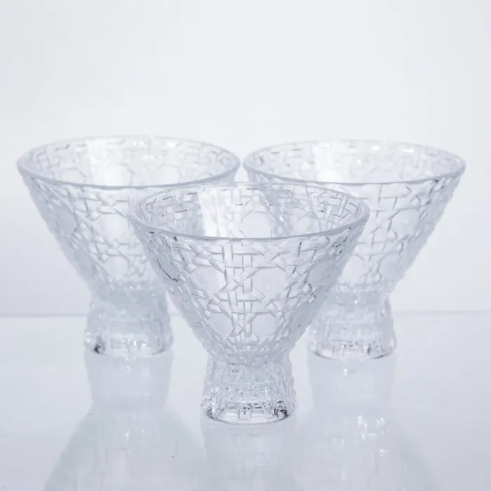 Набір креманок на ніжці 6 шт креманки скляні п 200 мл 64486-21 (64486-21) - зображення 3