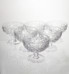 Набір креманок на ніжці 6 штук 340 мл скляні креманки для морозива жле та десертів HP-19-169 (HP-19-169)