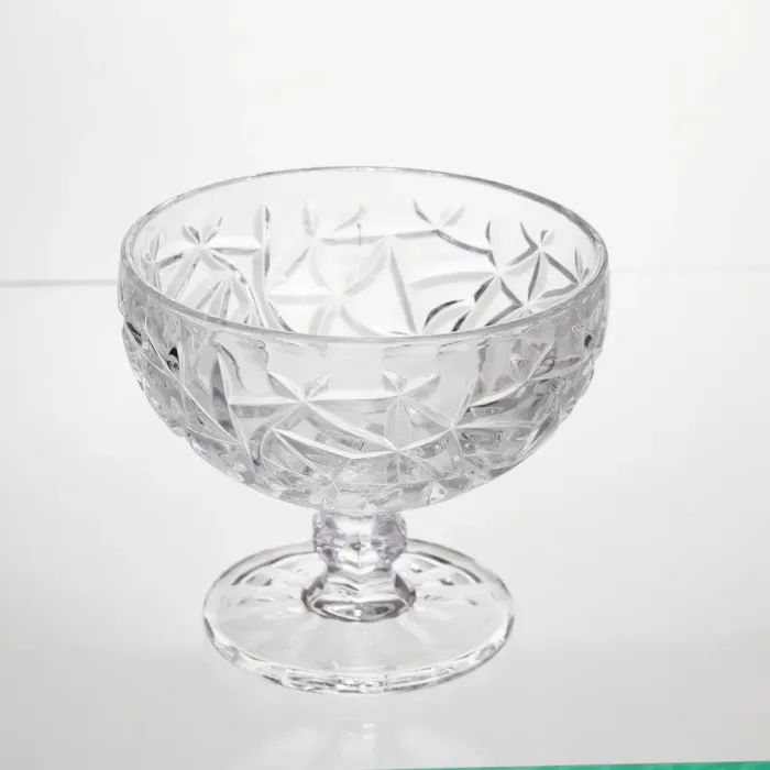 Набір креманок на ніжці 6 штук 340 мл скляні креманки для морозива жле та десертів HP-19-169 (HP-19-169) - изображение 2