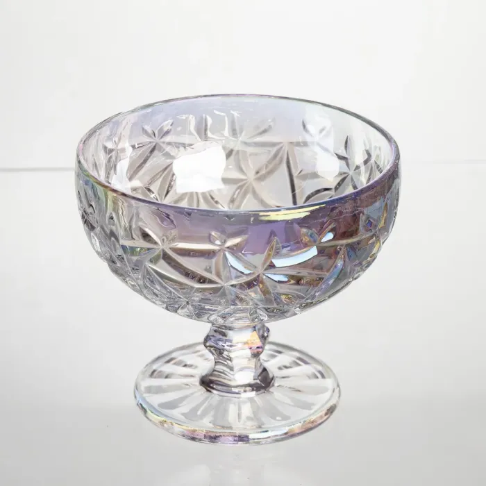 Набір креманок на ніжці 6 штук 340 мл скляні креманки для морозива желе та десертів HP-19-177 (HP-19-177) - зображення 2