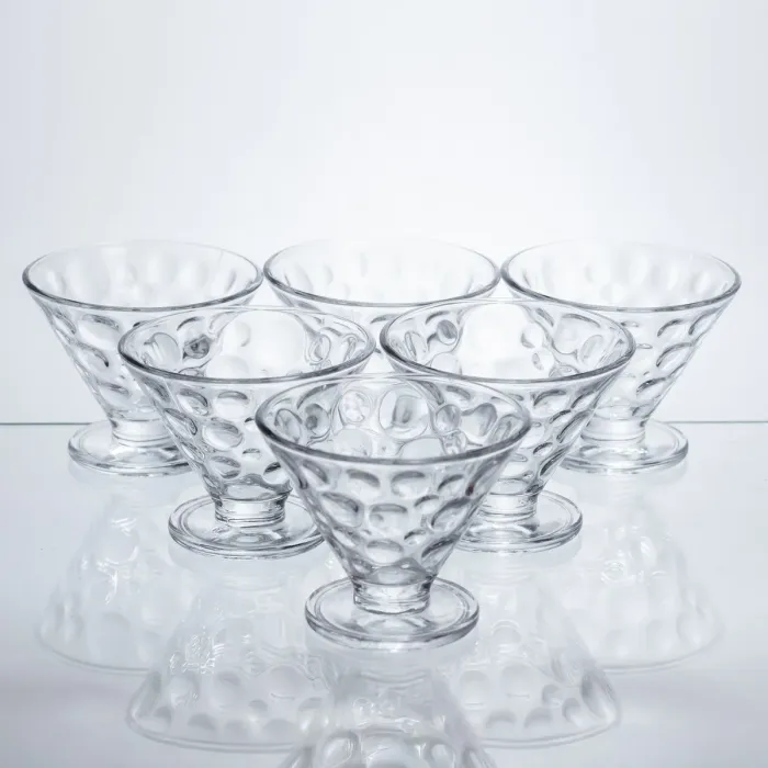 Набір креманок на ніжці Dessert Bowl 6 штук по 180 мл HP-17-53 (HP-17-53) - зображення 1