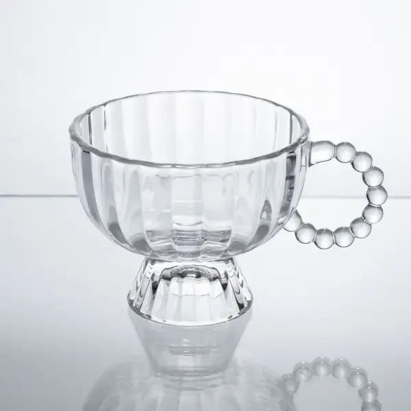 Набір креманок на ніжці Sundae Dish 2 штуки по 300 мл з ручкою HP-17-14 (HP-17-14) - изображение 3