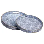 Набір круглих підносів для подачі їжі 2 (шт) Ø32.5 / 37 (см) HP-HK-17 (HP-HK-17)