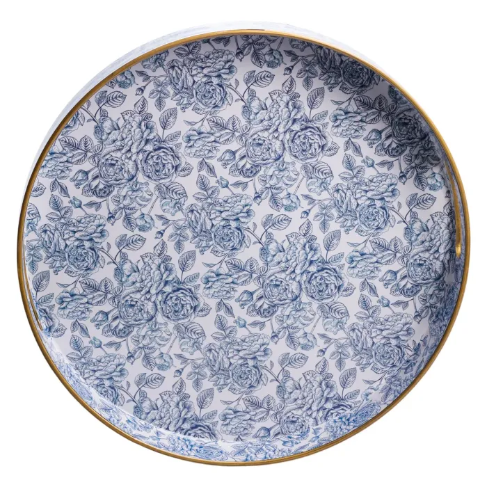 Набір круглих підносів для подачі їжі 2 (шт) Ø32.5 / 37 (см) HP-HK-17 (HP-HK-17) - зображення 4