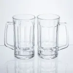 Набір кухлів для пива Beer Stein скляних 2 штуки по 530 мл HP-17-60 (HP-17-60)