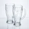 Набір кухлів для пива Glass Mug скляних 2 штуки по 420 мл HP-17-59 (HP-17-59)