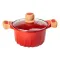Набор посуды MGC из 6 предметов 1,9/3/3,2/5,3 л с антипригарным красным покрытием (HP-4-401R)
